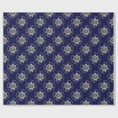 Correctiebeambte Silver Badge, Gift Wrap Cadeaupapier (Vlak)