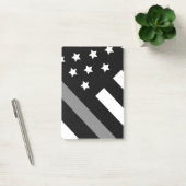 Correctiebeambte zwarte vlag Post-it noten Post-it® Notes (Kantoor)