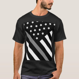 Correctiebeambte zwarte vlag T-Shirt