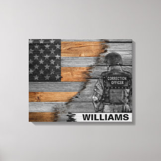 Correctiecoördinator met de naam Canvas Print