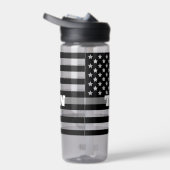Correctiecoördinator Thin Grey Line Water Bottle Waterfles (Rechts)