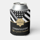 Correctiecoördinator Thin Silver Line Retirement Blikjeskoeler (Blikje Achterkant)