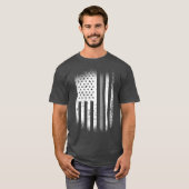Correctiecoördinator Thin Silver Line T-shirt (Voorkant volledig)