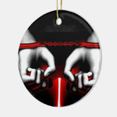 Correctiefaciliteit voor gevangenisstraffen als be keramisch ornament (Links)