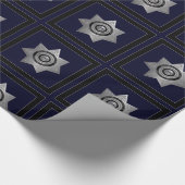 Correctiepanel Silver Badge-beeldscherm, Gift Wrap Cadeaupapier (Hoek)