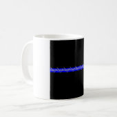 Correcties Barbed Wire Blue Line Koffiemok (Voorkant links)