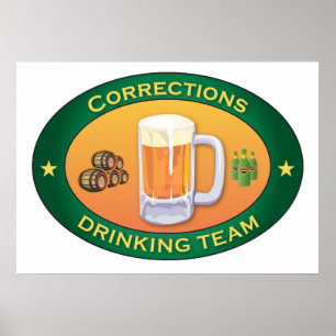 Correcties Drink team Poster