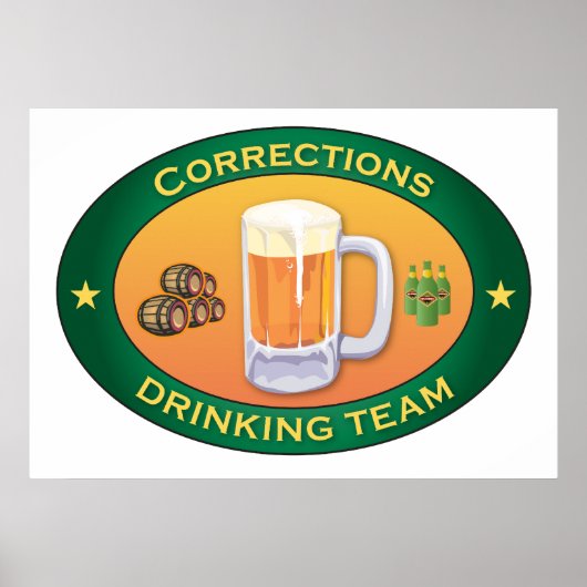 Correcties Drink team Poster (Voorkant)