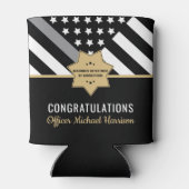 Correcties Functionaris Graduatie Partij Vlag Blikjeskoeler (Achterkant)