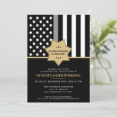 Correcties Functionaris Graduatie Partij Vlag Kaart (Staand voorkant)