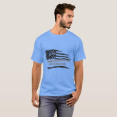 Correcties Grunge Flag T-Shirt (Voorkant volledig)