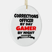 Correcties Officer Gamer Keramisch Ornament (Rechts)