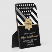 Correcties Officer Graduation Party Silver Line Fotoplaat (Zijkant)