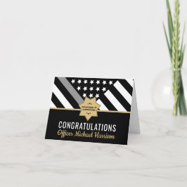 Correcties Officer Graduation Party Silver Line Kaart
