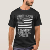 Correcties Officer Mom Gift T-shirt (Voorkant)