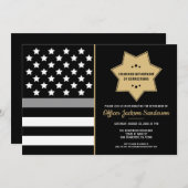 Correcties Officer Pensioen Zilveren Lijn Partij Kaart (Voorkant / Achterkant)