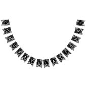 Correcties Officer Thin Silver Line Promotie Vlaggetjes (Alle)