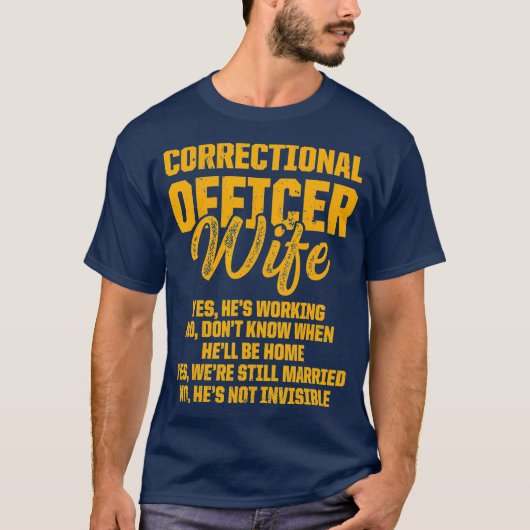 Correcties van de correctionele ambtenaar CO _23 T-shirt (Voorkant)
