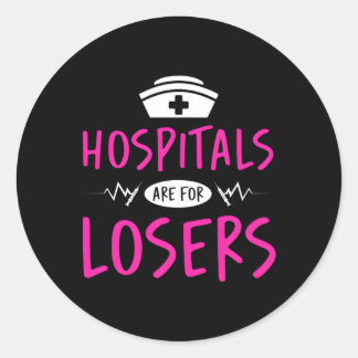 Correcties Verpleegkundige Gevangenisverpleegkundi Ronde Sticker