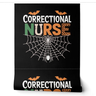 Correctional Nurse Halloween Pumpkin Classic T-Shi Behang