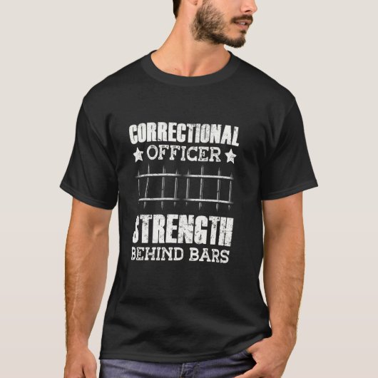 Correctional Officer Accessoires voor Correctional T-shirt (Voorkant)