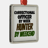 Correctional Officer beroemd gemaakt door Week Hun Metalen Ornament (Rechts)