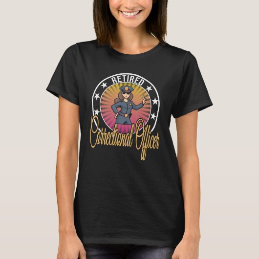 Correctional Officer for woman 1 T-shirt (Voorkant)