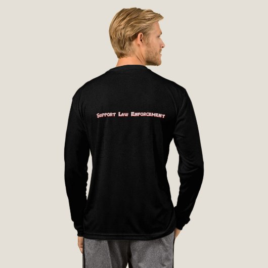 Correctional officers Support T-shirt (Achterkant)
