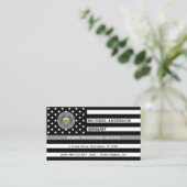 correctionele ambtenaar Logo douane-rechtshandhavi Visitekaartje (Staand voorkant)