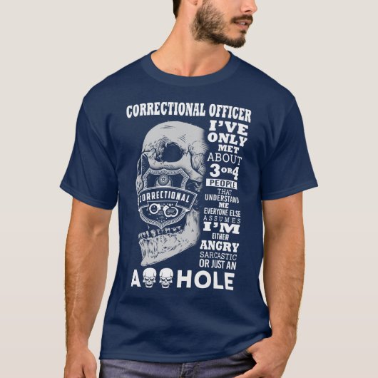 Correctionele officier Ive ontmoette slechts ongev T-shirt (Voorkant)