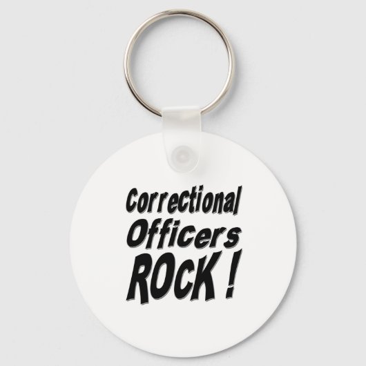 Correctionele officieren! Button Sleutelhanger (Voorkant)