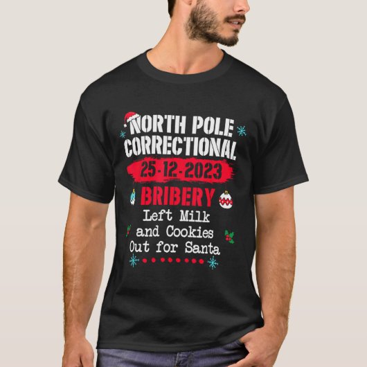 Correctionele omkoping op de Noordpool liet melkko T-shirt (Voorkant)