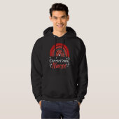 Correctionele Verpleegster Rainbow Leopard Rn Geva Hoodie (Voorkant volledig)