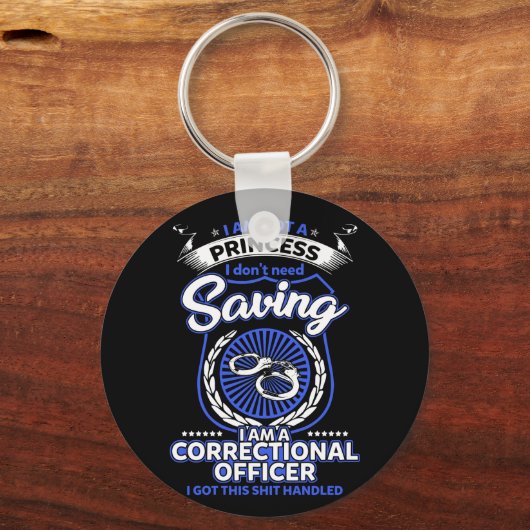 Correctioneringsfunctionaris Sleutelhanger (Voorkant)