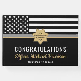 Corrections Officer Academie Afstudeerfeest Gastenboek