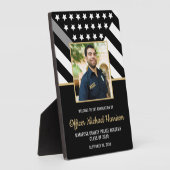 Corrections Officer Afstudeerfeest Foto Welkom Fotoplaat (Zijkant)