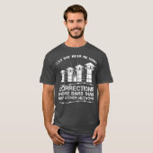 Corrections Officer Gezegde Correctional Officer T-shirt (Voorkant volledig)