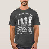 Corrections Officer Gezegde Correctional Officer T-shirt (Voorkant)