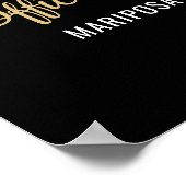 Corrections Officer Graduation Party Flag Foto Poster (Hoek)