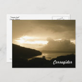Corregidor Sunset Briefkaart (Voorkant / Achterkant)