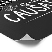 correlatie is geen oorzakelijk verband tussen T-Sh Poster (Hoek)