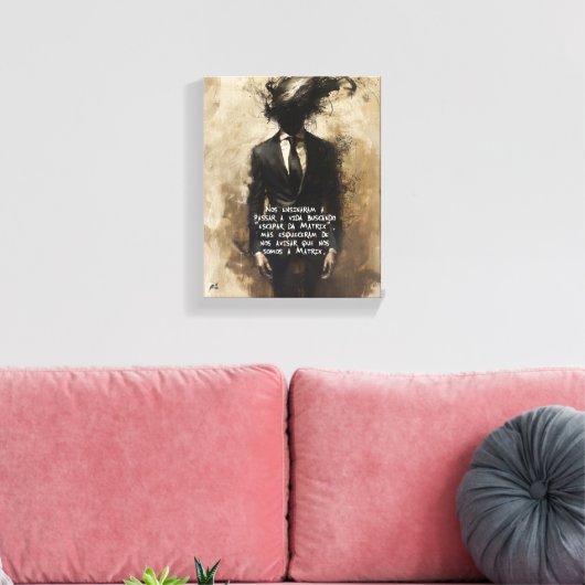 Correntes Canvas Afdruk (Insitu (Woonkamer))