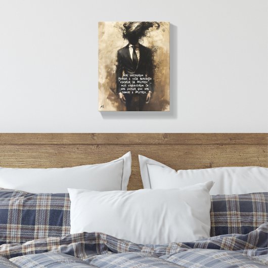 Correntes Canvas Afdruk (Insitu (Slaapkamer))