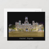 Correo de Madrid, España Briefkaart (Voorkant / Achterkant)