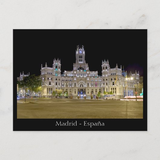 Correo de Madrid, España Briefkaart (Voorkant)
