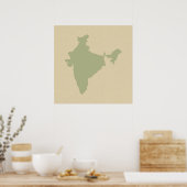 Corriander Spice Moods India Poster (Keuken)