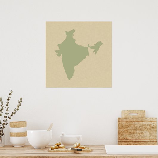 Corriander Spice Moods India Poster (Keuken)