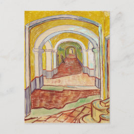 Corridor in de Asiel (door Vincent van Gogh) Briefkaart