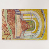 Corridor in de Asiel (door Vincent van Gogh) Legpuzzel (Horizontaal)