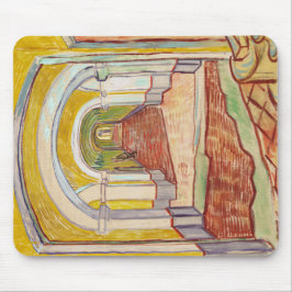 Corridor in de Asiel (door Vincent van Gogh) Muismat